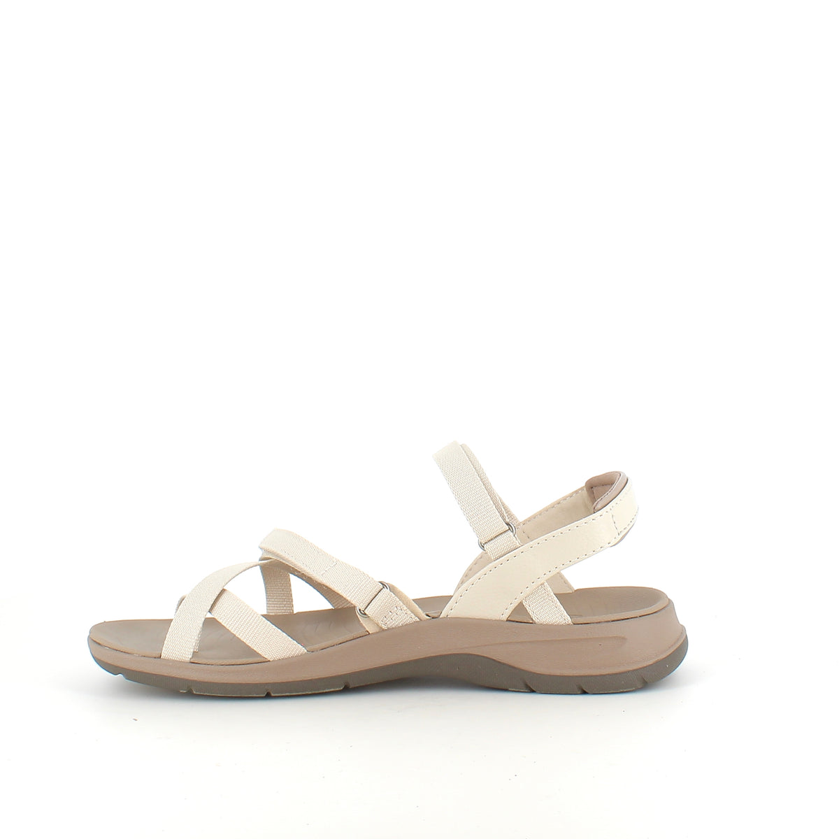 Beige Teva Tirra sandal med svangstøtte og let stødabsorbering