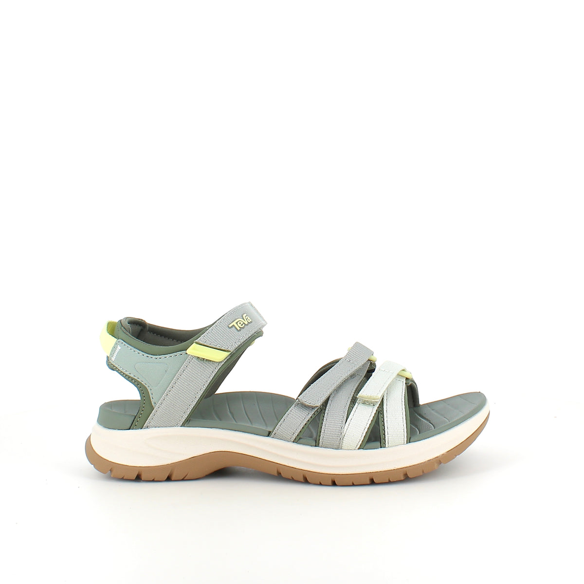 Grøn Teva sandal med svangstøtte og ekstra komfort