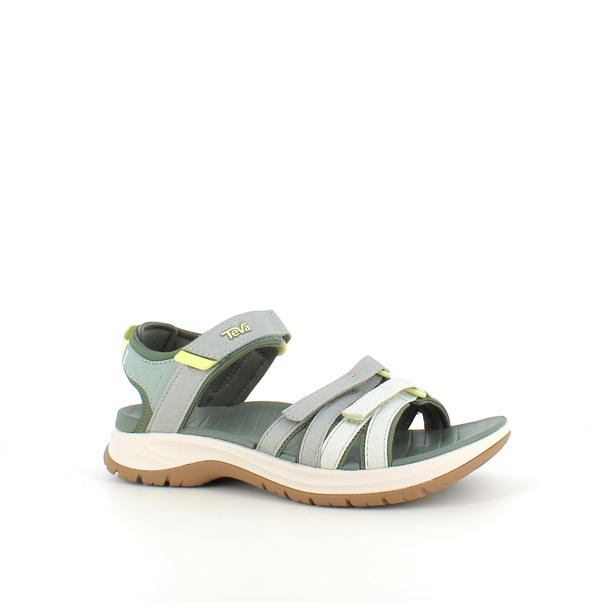 Grøn Teva sandal med svangstøtte og ekstra komfort