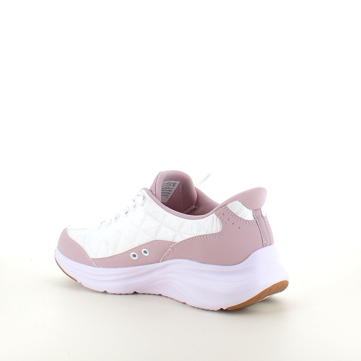 Skechers Slip-ins – Contour Foam Cozy Fit – hvid/lavendel