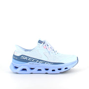 Skechers Glide-Step Aldus slip in sneaker i lyseblå med svangstøtte