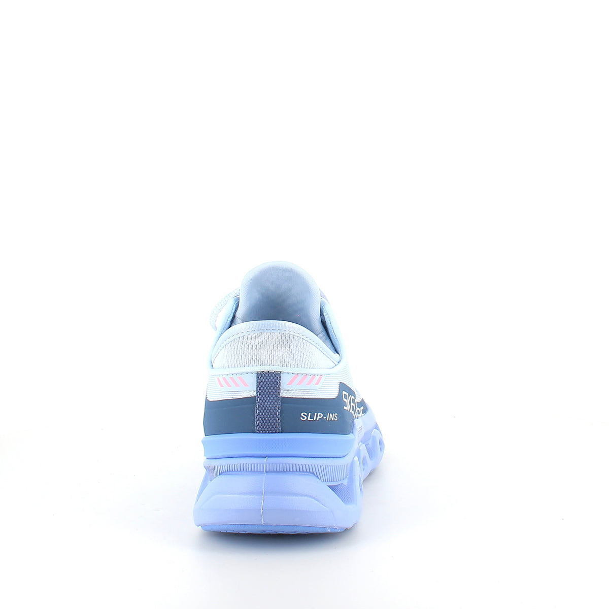 Skechers Glide-Step Aldus i lys blå – slip in sneaker med svangstøtte