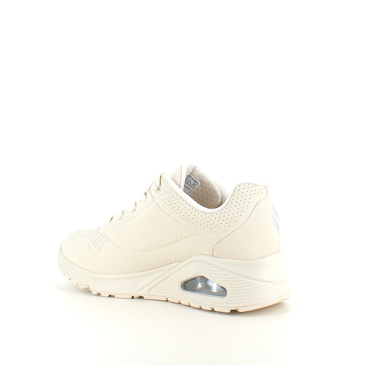 Skechers Street™ UNO – Shiny Scale – Cremehvid