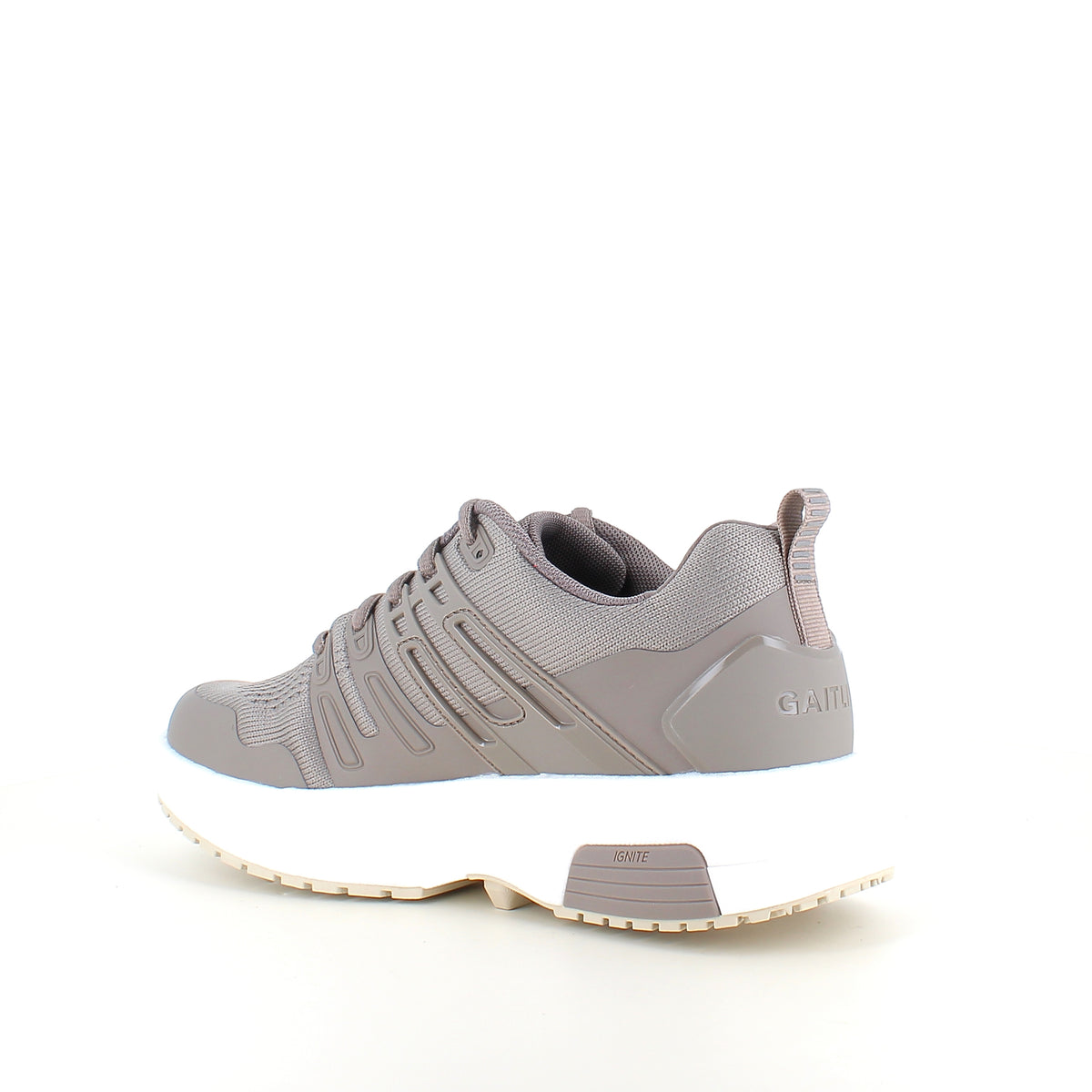 Gaitline Advance Lite – Stødabsorberende komfort i beige med hvid bund