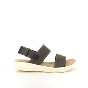 Olivengrøn Cph-Comfort sandal – blød, støttende og fleksibel
