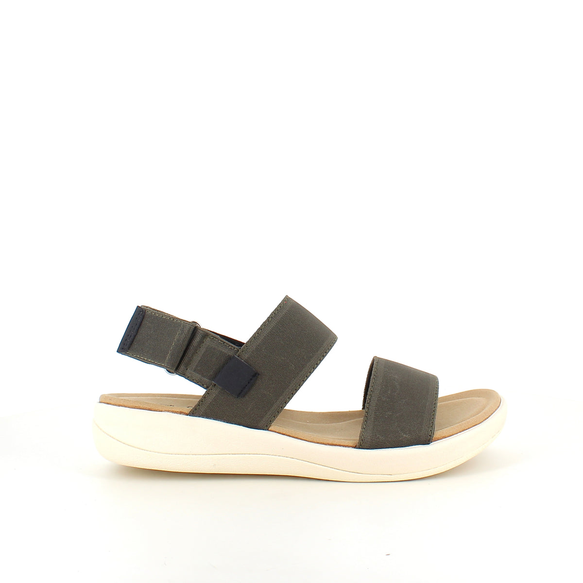 Olivengrøn Cph-Comfort sandal – blød, støttende og fleksibel