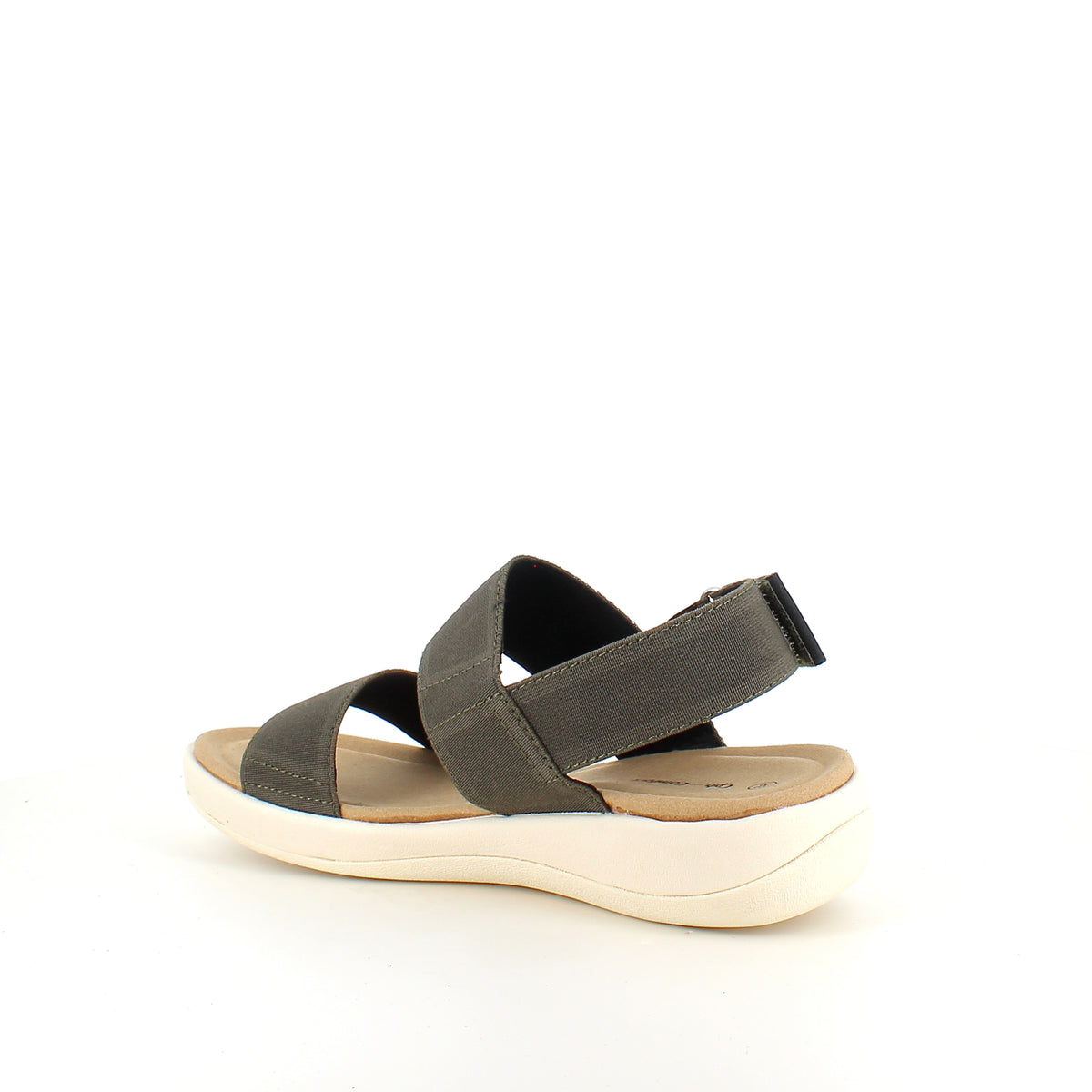 Olivengrøn Cph-Comfort sandal – blød, støttende og fleksibel sandal