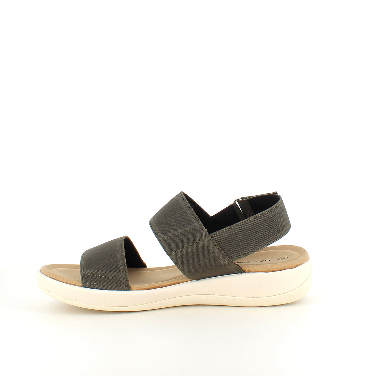 Olivengrøn Cph-Comfort sandal – blød, støttende og fleksibel sandal