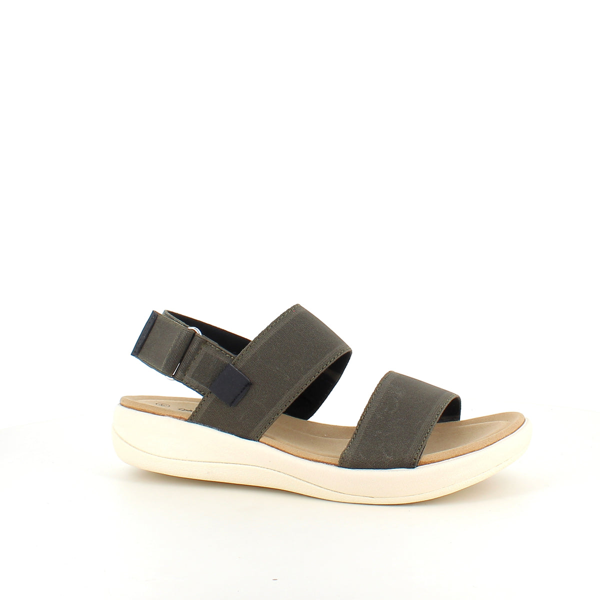 Olivengrøn Cph-Comfort sandal – blød, støttende og fleksibel sandal