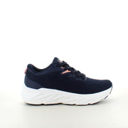 Rugged Gear New Chunk sneakers i navy med rosa detaljer