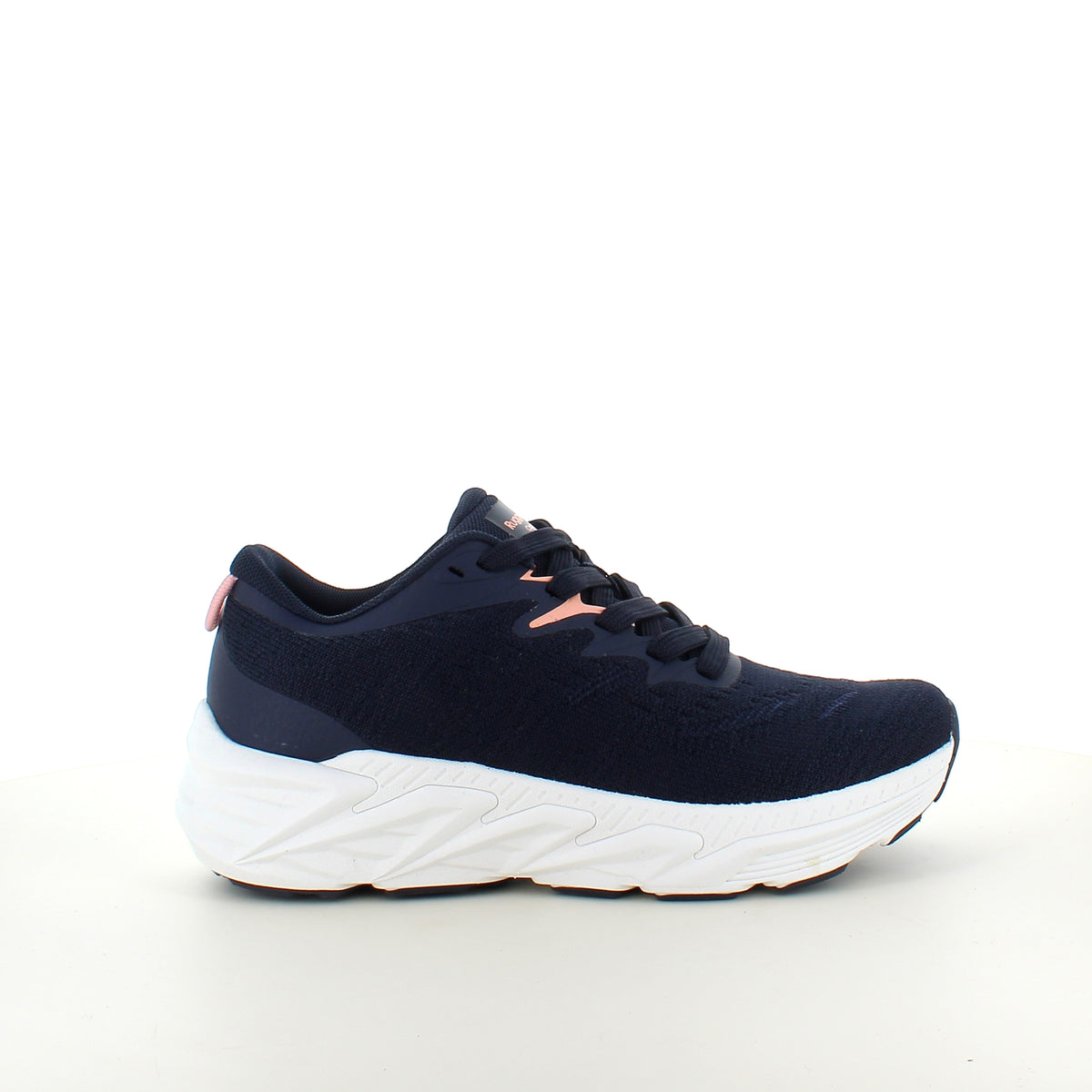 Rugged Gear New Chunk sneakers i navy med rosa detaljer