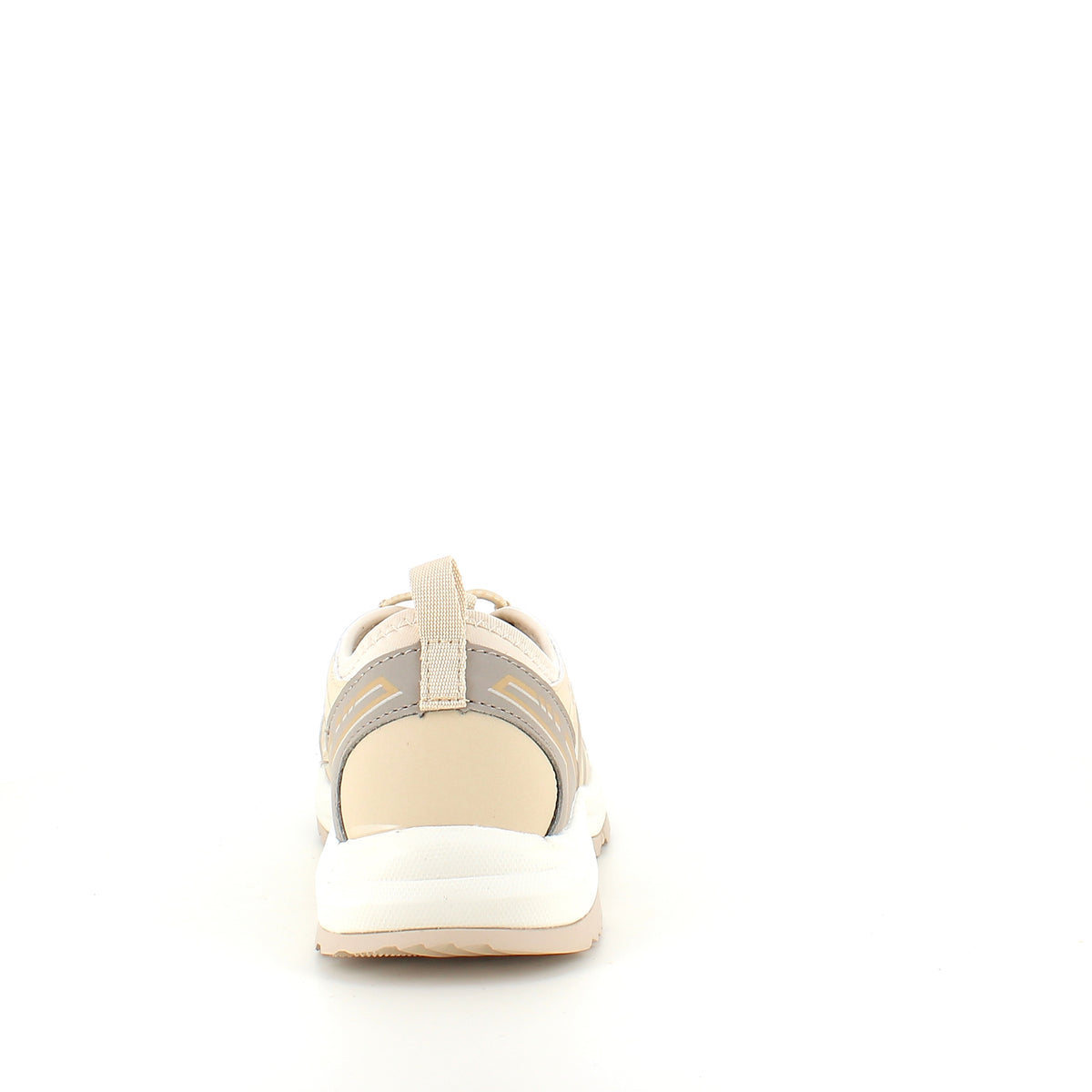 Whistler Puente W Shoe – åndbar sneaker i beige med elastiksnøre