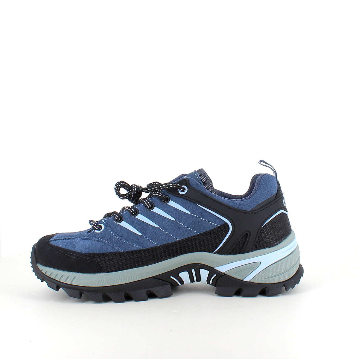 CMP Rigel vandtæt vandresko – blå vandresko i ruskind & tekstil