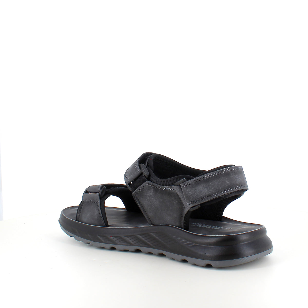 Åben herresandal med velcroremme – komfortabel sandal med god bredde