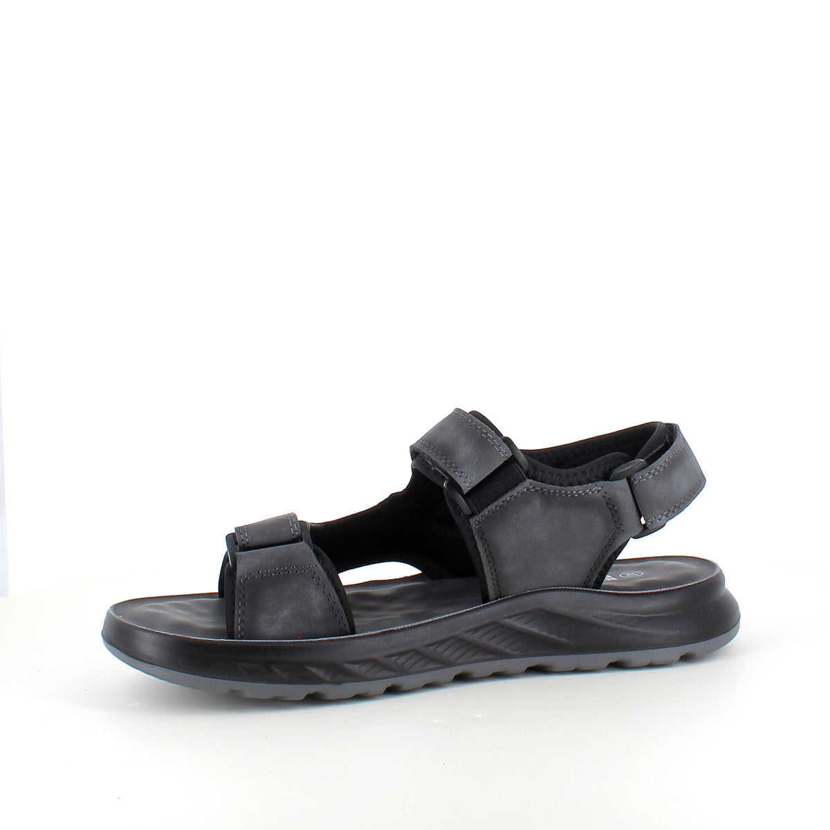 Åben herresandal med velcroremme – komfortabel sandal med god bredde