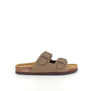 Cruz slip on sandal i brun