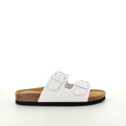 Hvid Cruz slip on sandal