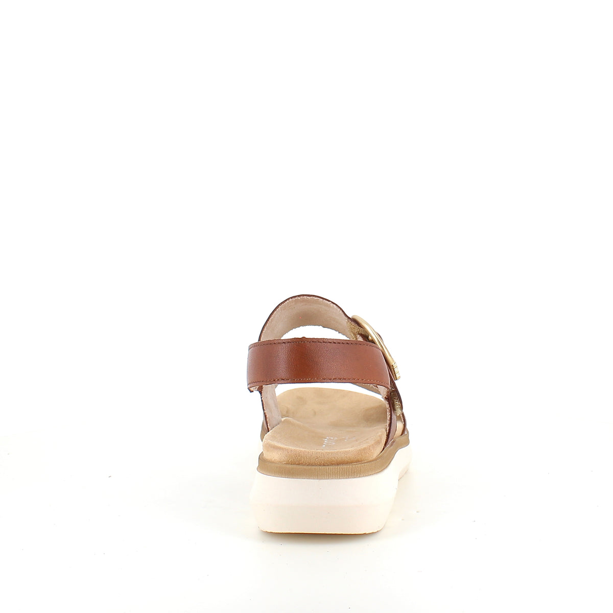 Remonte sandal i brun til dame – elegant komfort med Soft-sål