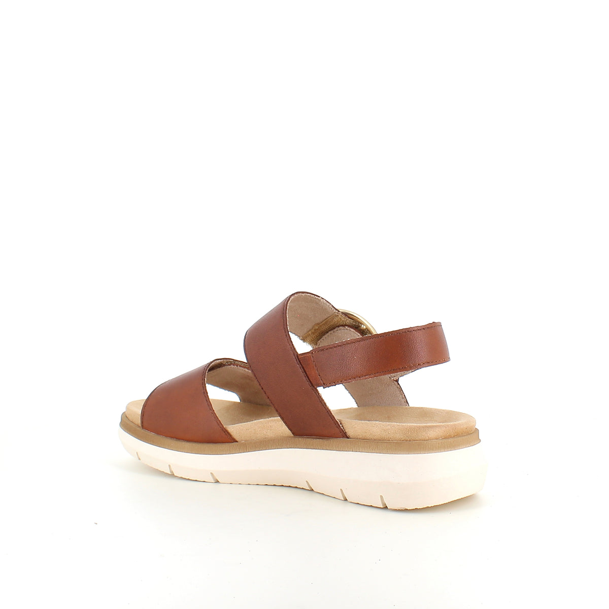 Remonte sandal i brun til dame – elegant komfort med Soft-sål