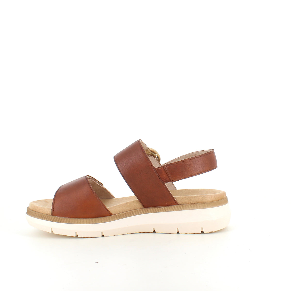 Remonte sandal i brun til dame – elegant komfort med Soft-sål