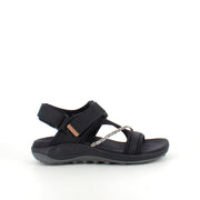 Sort Merrell sandal – let og komfortabel med justerbar pasform