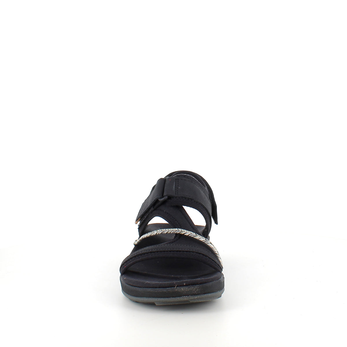 Sort Merrell sandal – komfortabel sandal med justerbar pasform