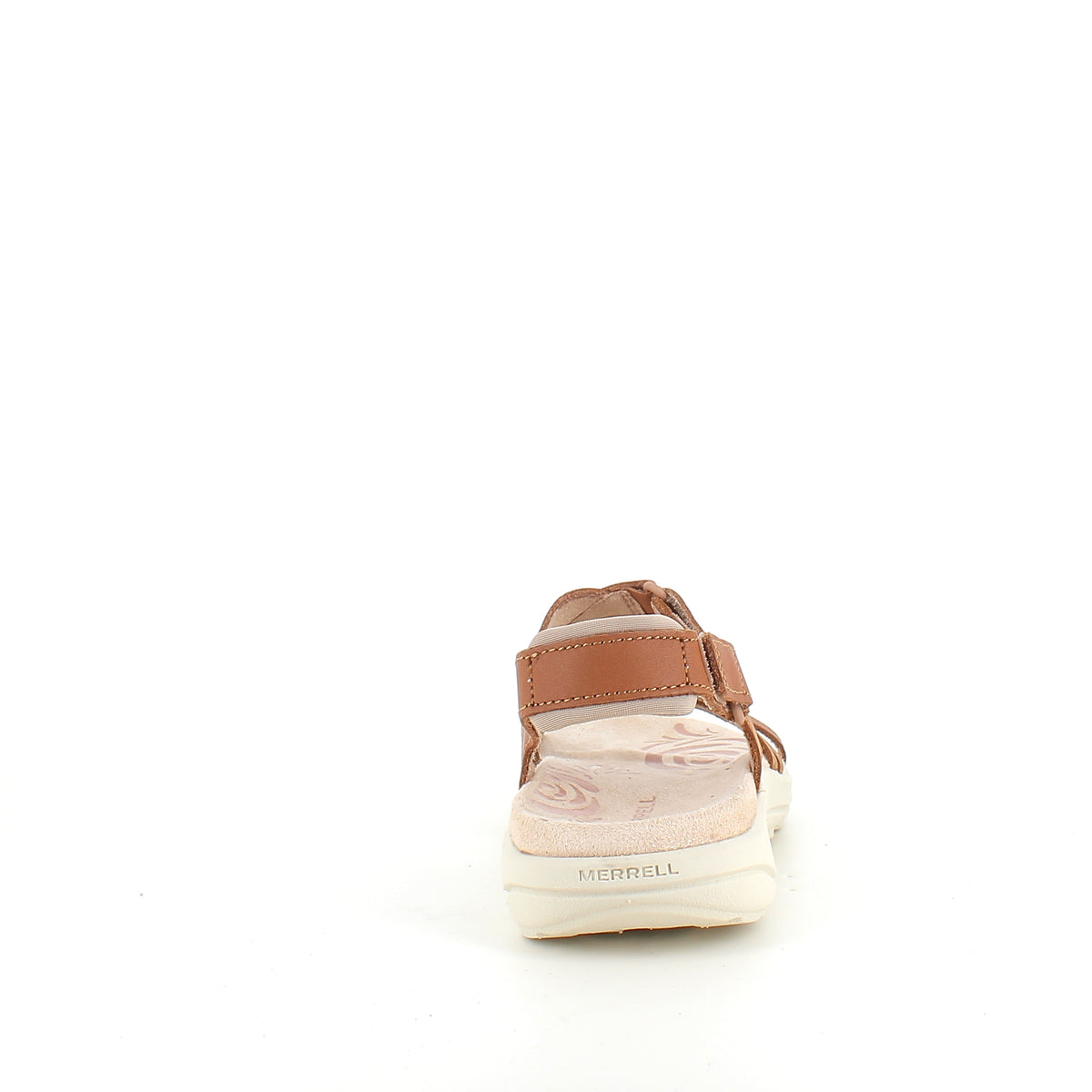 Merrell Harbor sandaler i brun læder – blød komfort & stabil støtte