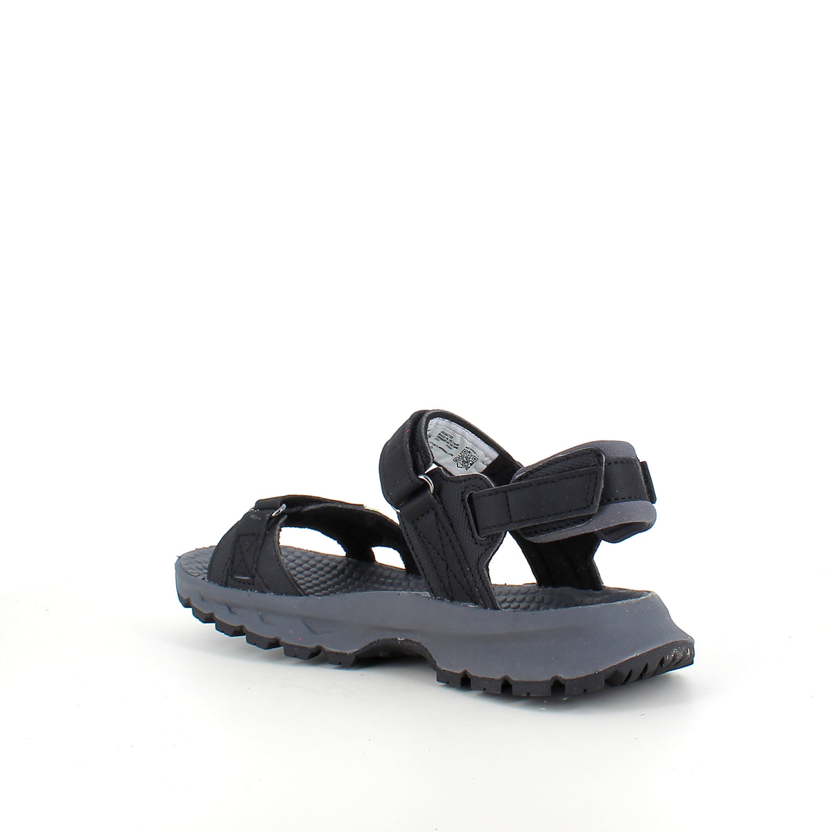 Sort Merrell sandal med stødabsorberende komfort til aktiv hverdag