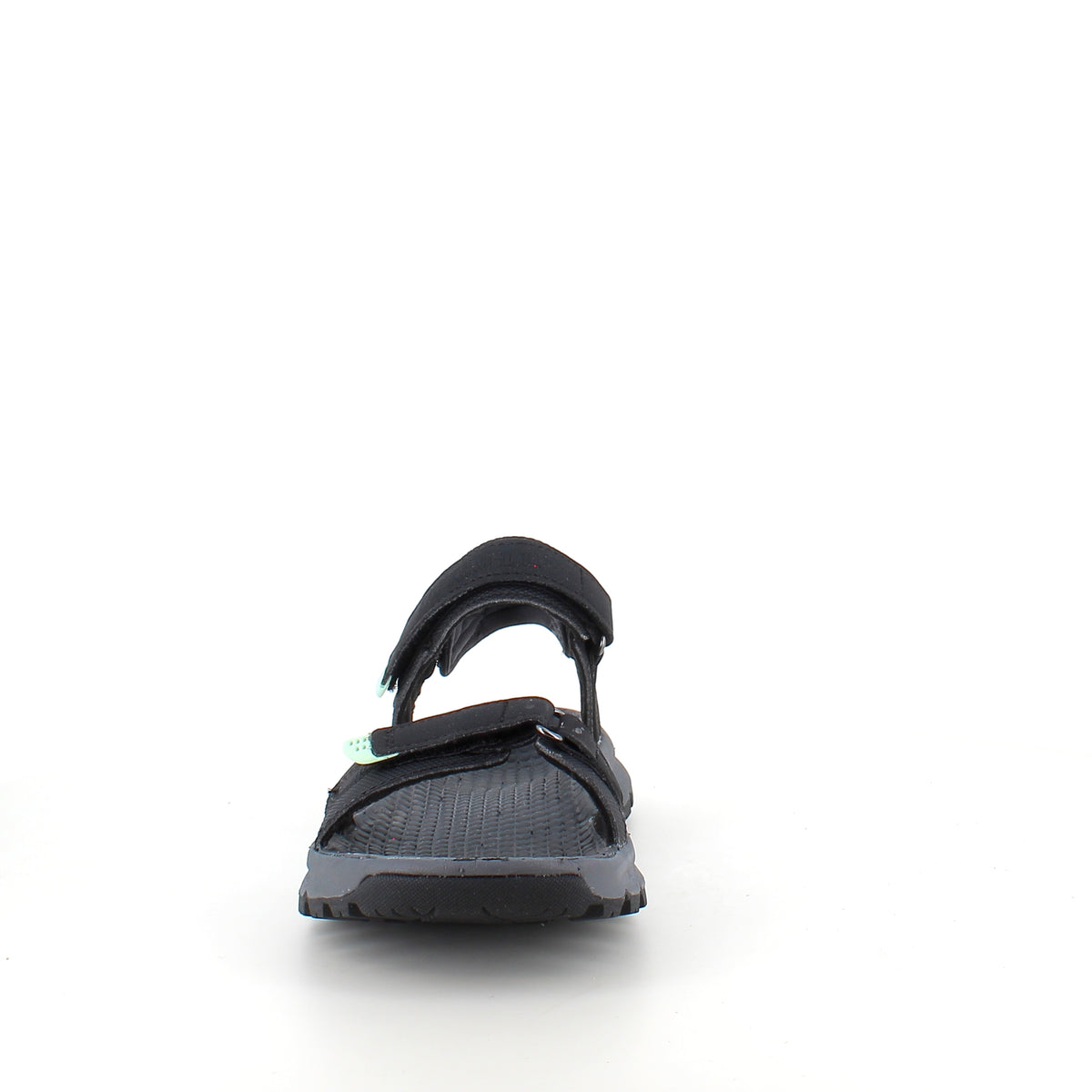 Sort Merrell sandal med stødabsorberende komfort til aktiv hverdag