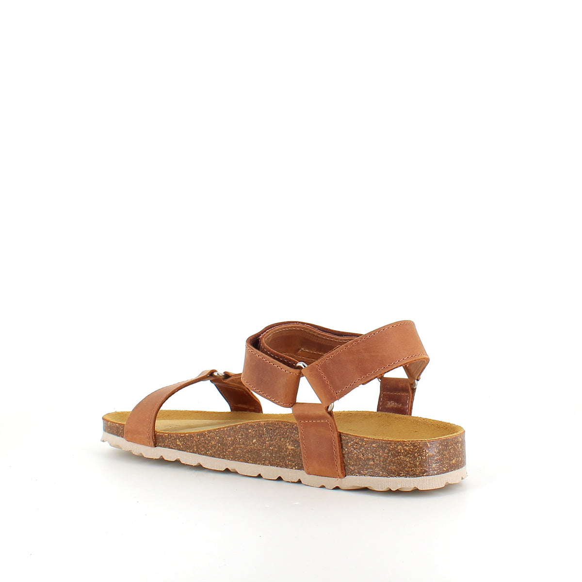 Crazy Brandi sandal i brun skind – komfort sandal