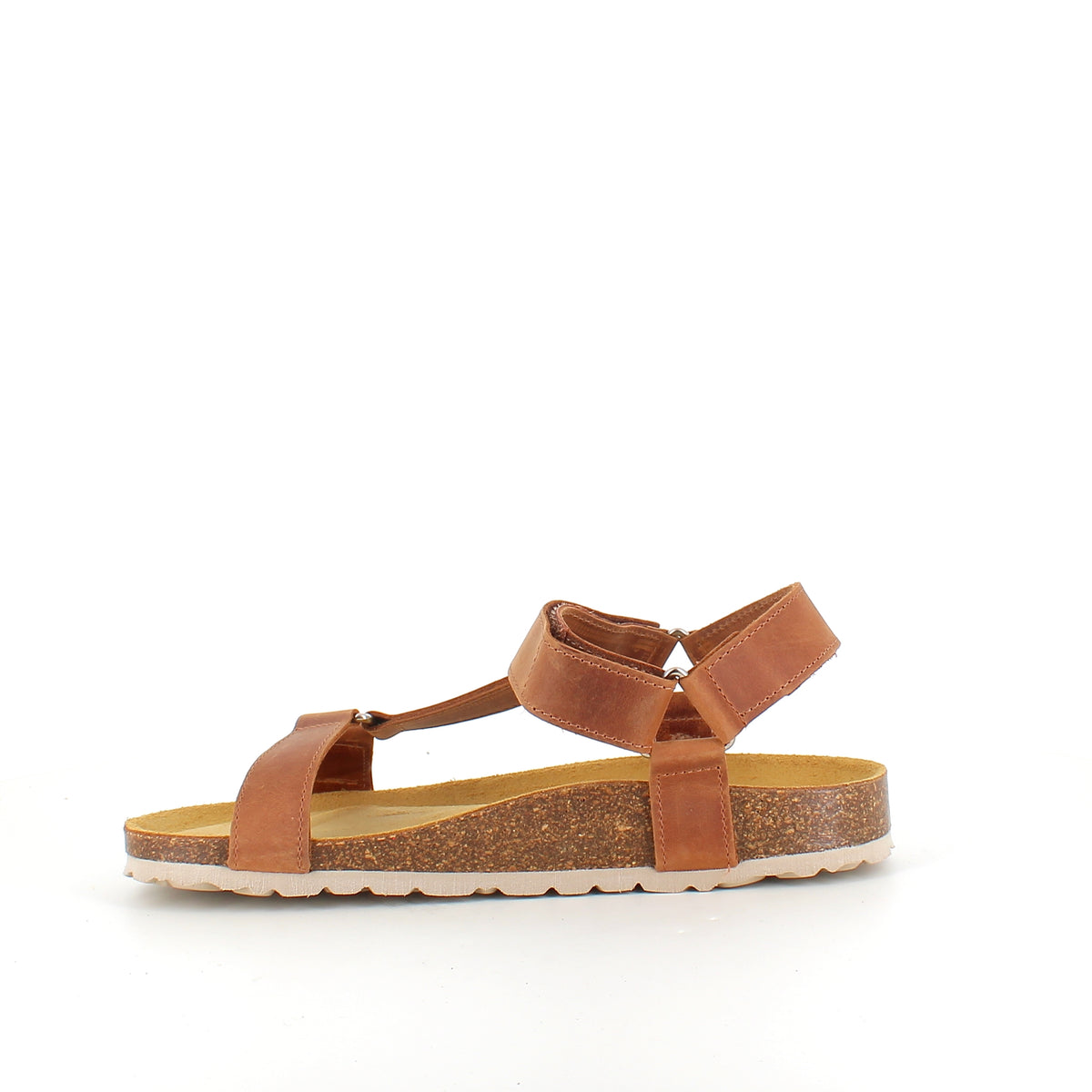 Crazy Brandi sandal i brun skind – komfort sandal