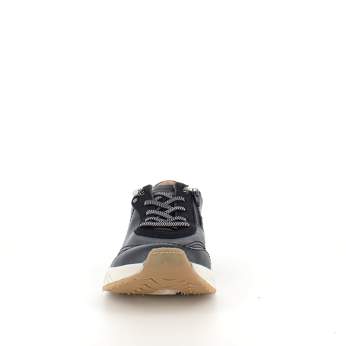 Sort Whistler sneaker med stødabsorbering og praktisk lynlås