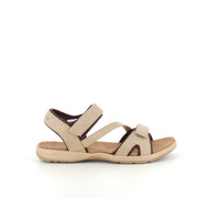 Whistler sandal i beige med stabil sål og justerbar pasform