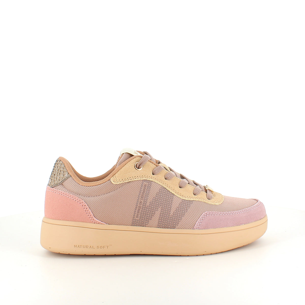 WODEN Line sneaker i Blush Multi