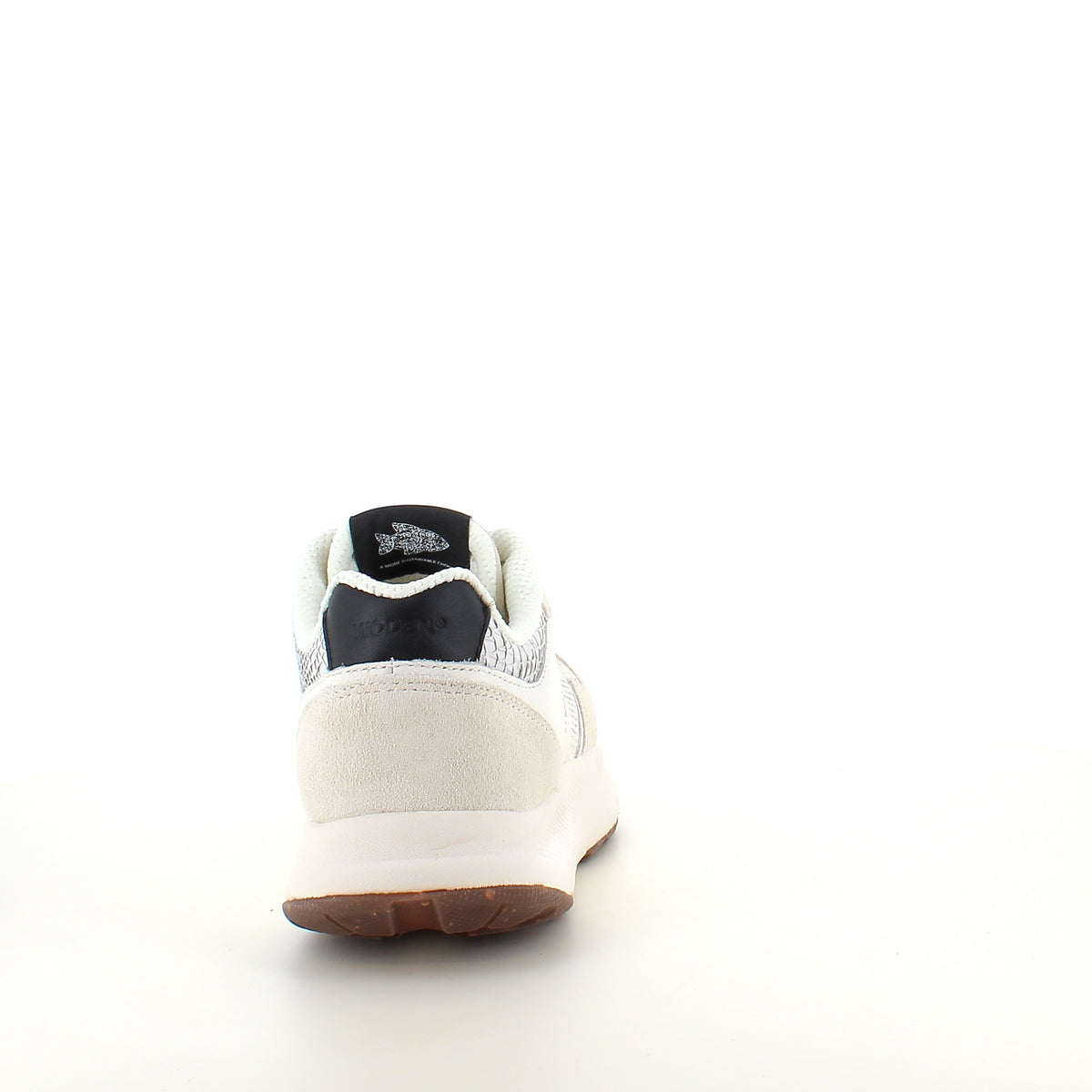 Mathilde Runner Leather – Blanc de Blanc fra WODEN