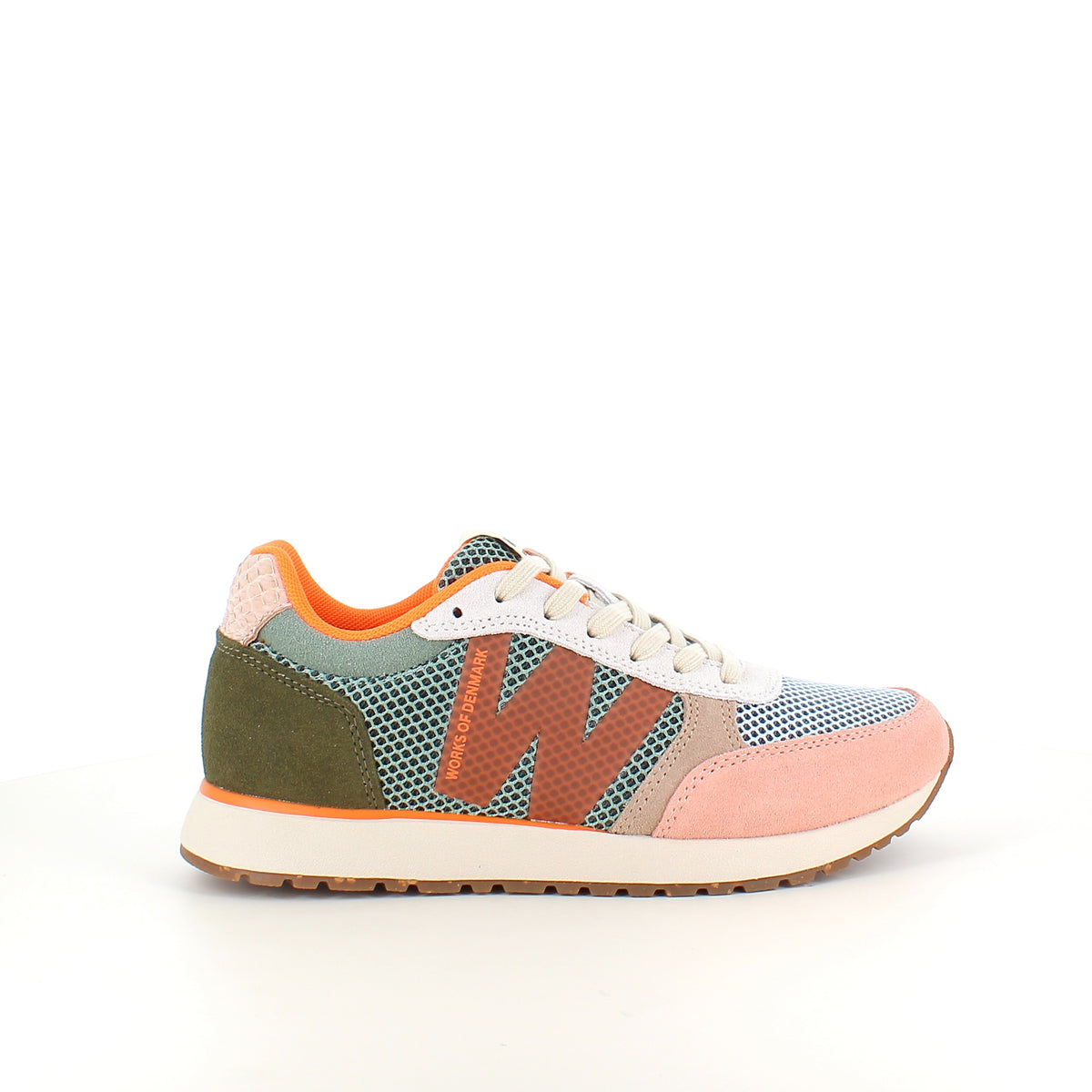 Ronja Icon sneaker i Light Algae Multi fra WODEN