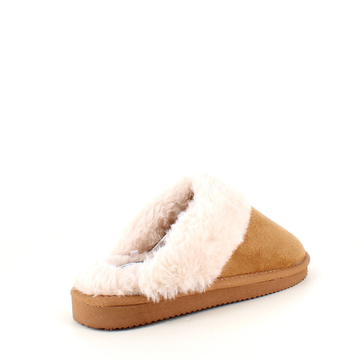 Brun Slip on hjemmesko med god bredde