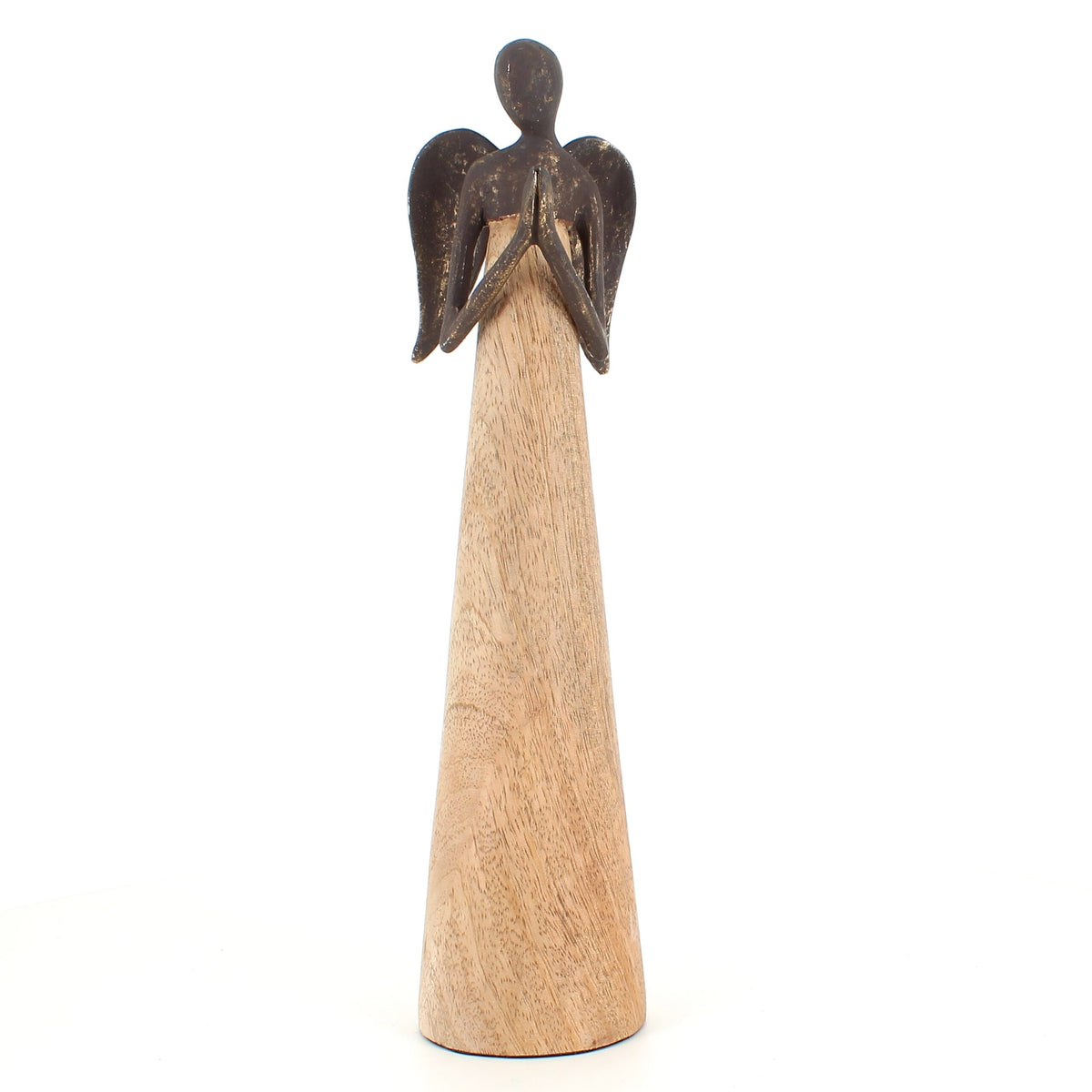 Træfigur med teksten Du er en engel, 31 cm, fra Speedtsberg