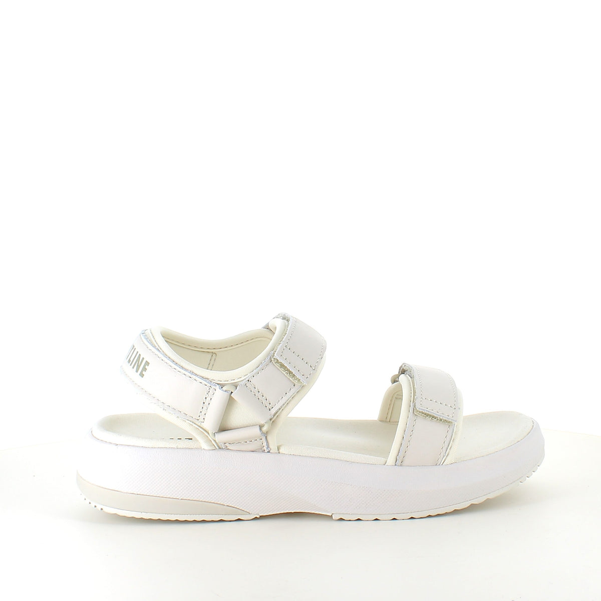 Gaitline sandal – hvid med hvid bund & SGL Technology™