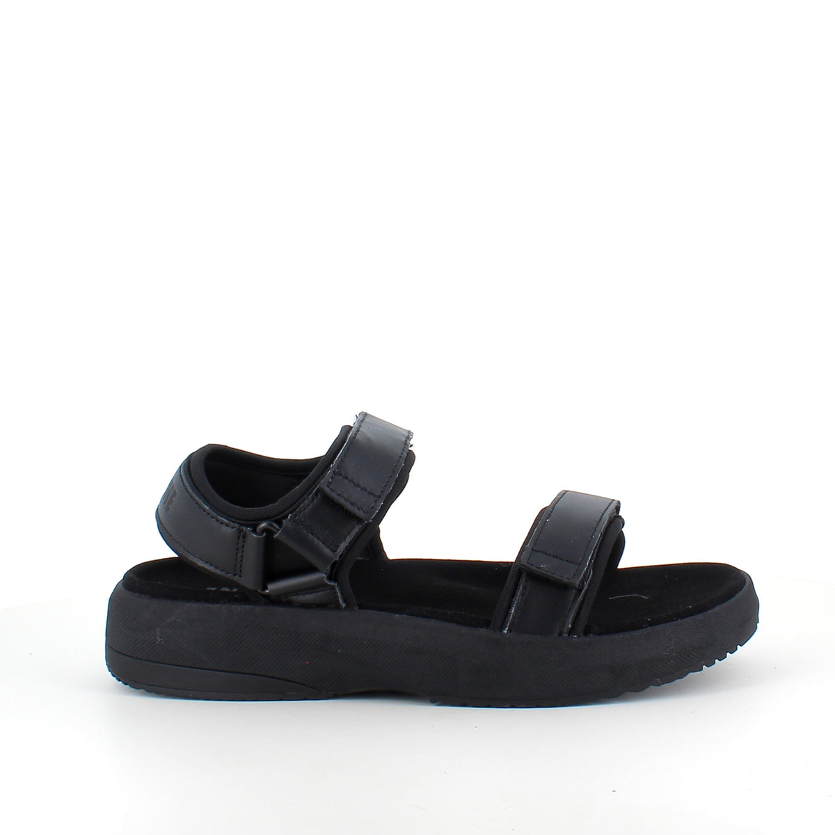 Gaitline sandal – sort med sort bund & SGL Technology™