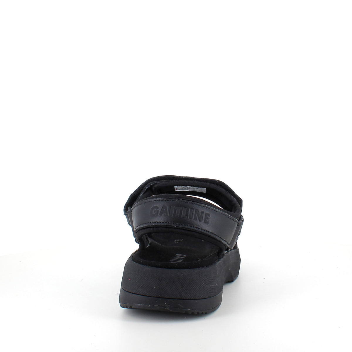 Gaitline sandal – sort med sort bund & SGL Technology™