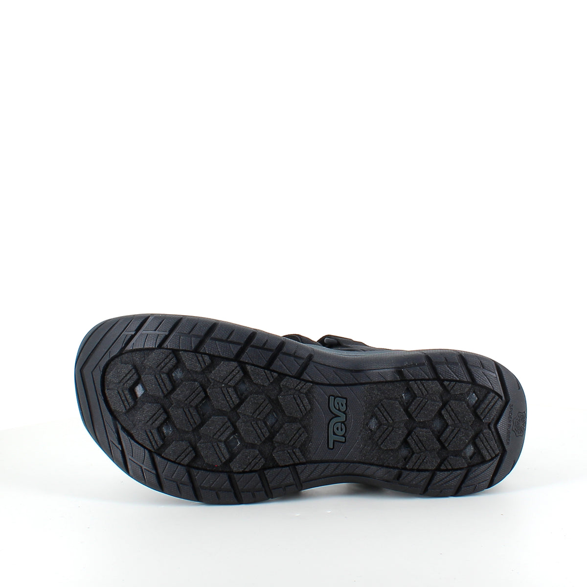 Sort Teva Tirra lukket sandal med tåbeskyttelse og stødabsorbering