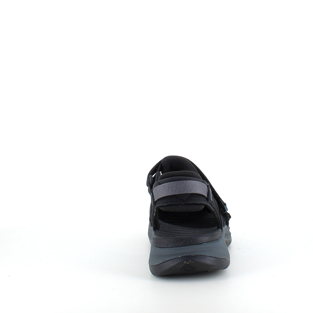 Sort Teva Tirra lukket sandal med tåbeskyttelse og stødabsorbering