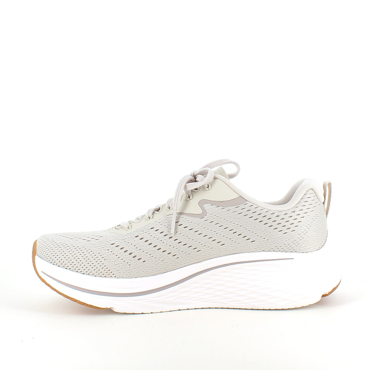 Beige Skechers Max Cushion sko – optimal støtte
