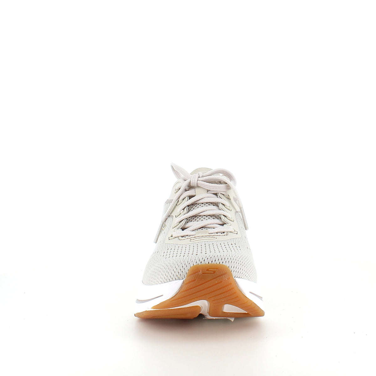 Beige Skechers Max Cushion sko – optimal støtte