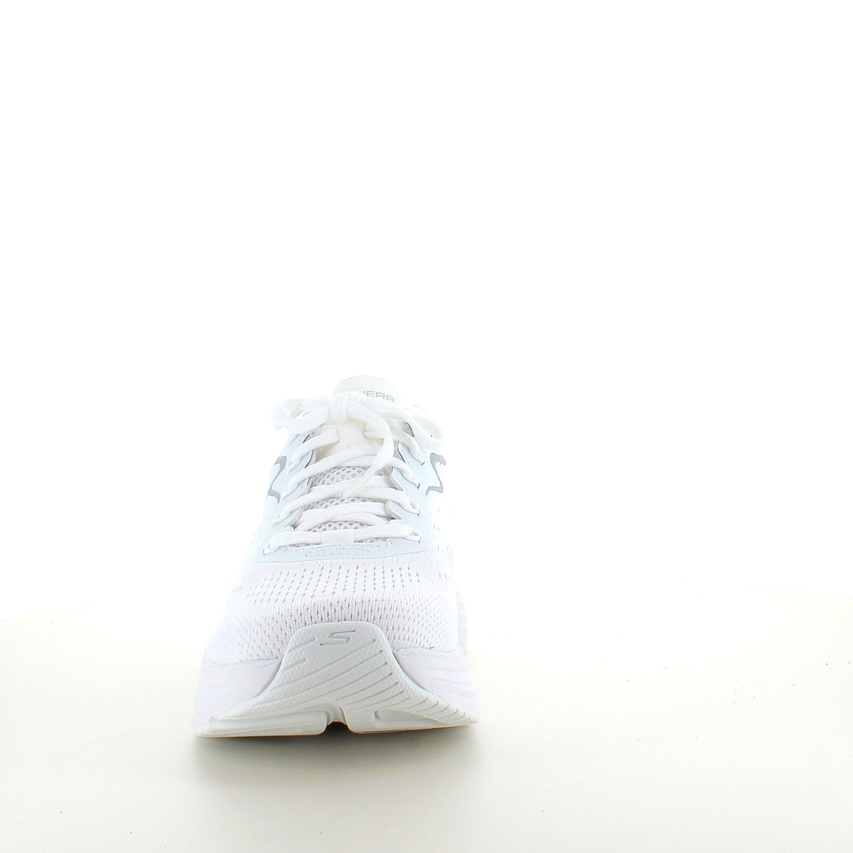 Hvid Skechers Max Cushion sko – optimal støtte og komfort