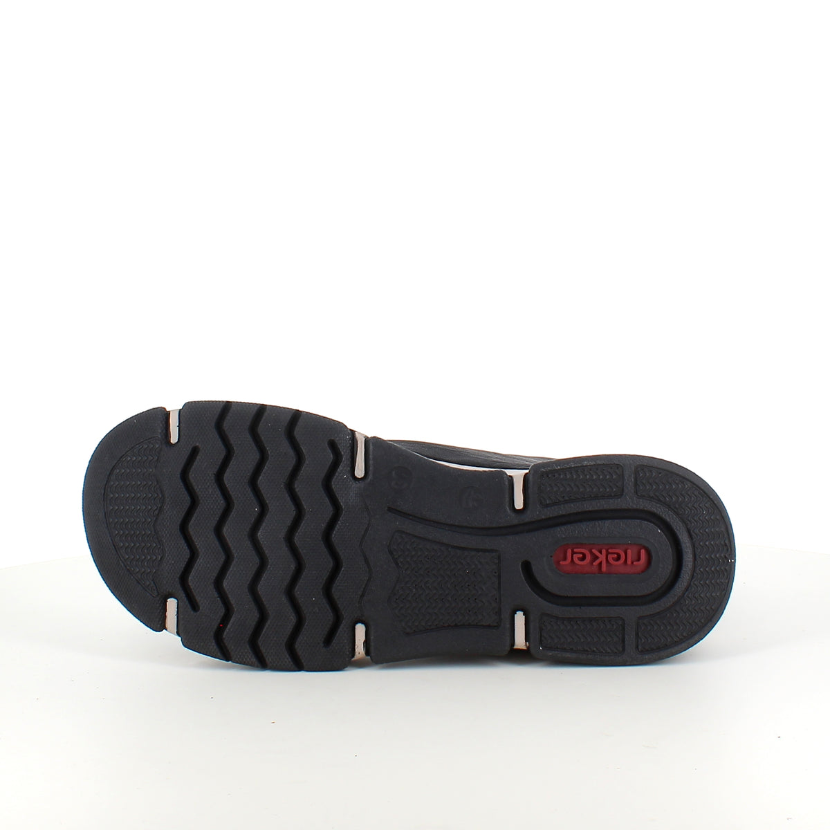 Bordeux sneakers fra Rieker med god stødabsorbering