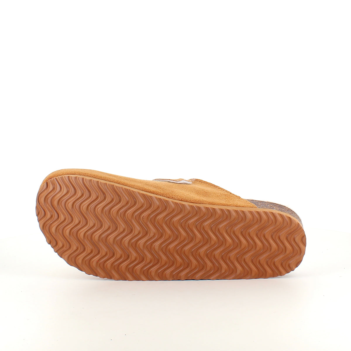 Lysebrun Slip on hjemmesko