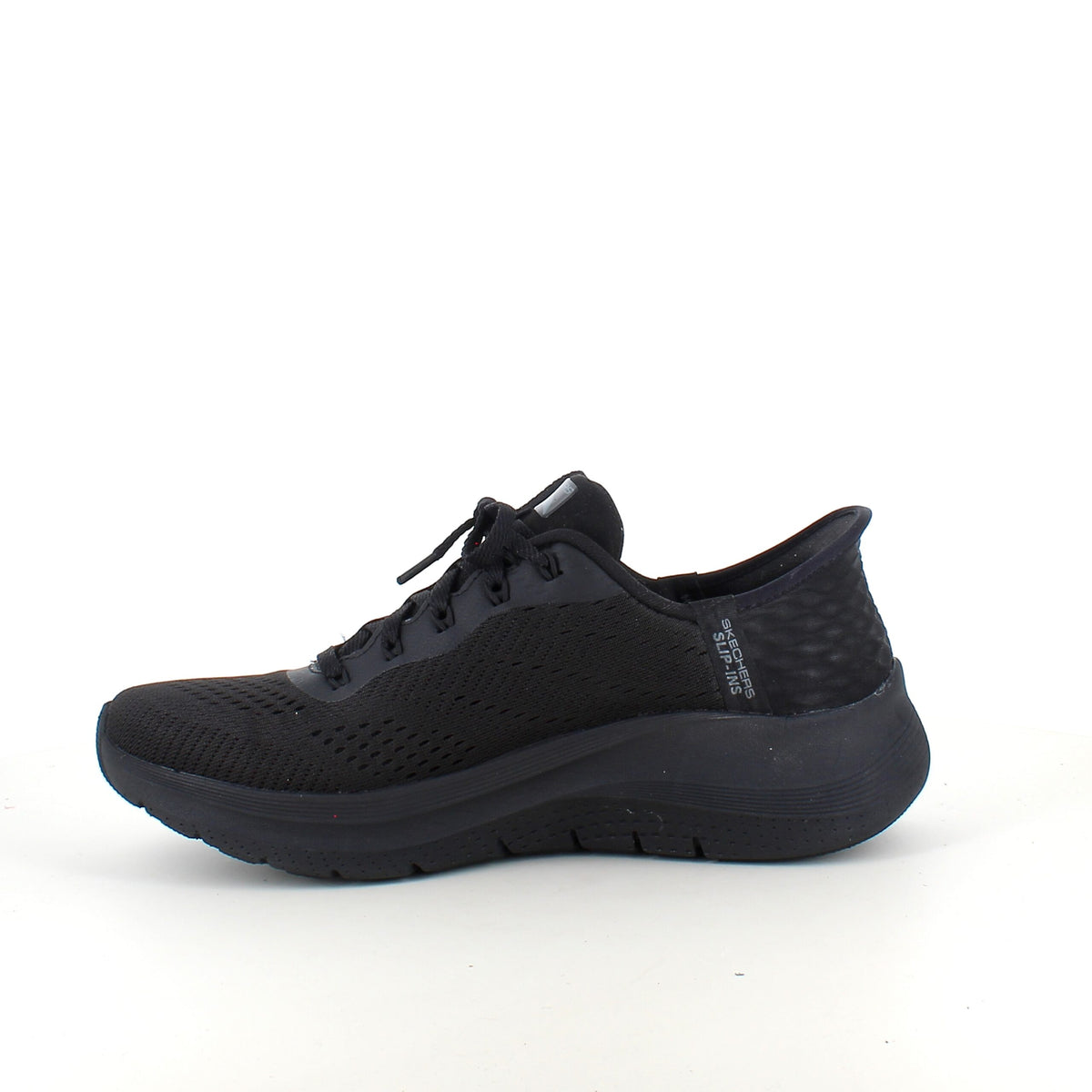 Skechers Slip-ins med Arch Fit – sort sneaker med hands free komfort