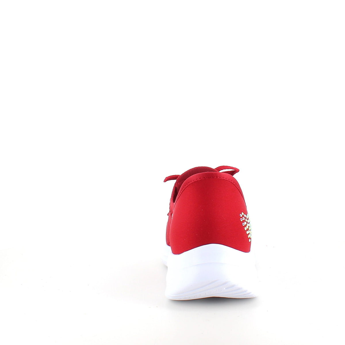 Rød Skechers Slip-ins med glimmer detaljer